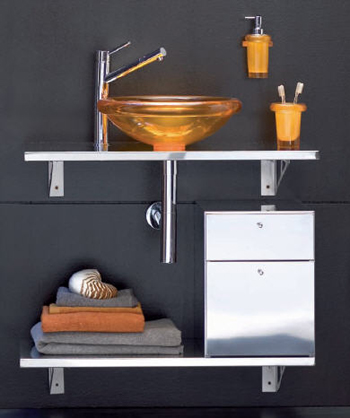 Regia 8300 Glas Waschbecken