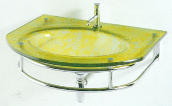 Inda Alpha Limone Waschbecken