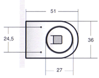 Axa Rond Stand WC