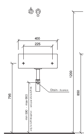 Rapsel Barcelona Waschbecken