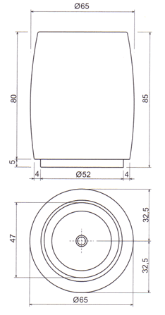 Antonio Lupi Barrel Waschbecken