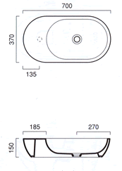 Catalano Sistema C3 Waschbecken