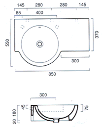 Catalano Sistema Waschbecken