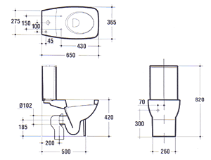 Ideal Standard Cantica Toilette