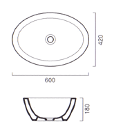 Catalano Sistema Zero Waschbecken