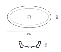 Catalano Sistema Zero Waschbecken