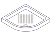 Dusche-tank, Waschbecken, Bad Accessoires, Waschbecken, halb vertiefte Glas Waschbecken, Aufsatzwaschbecken, Einbauwaschbecken, Waschbecken