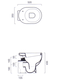 Catalano Sistema Stand WC