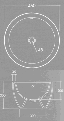 Scarabeo Matty Waschbecken