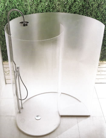 Agape Chiocciola Duschkabinen