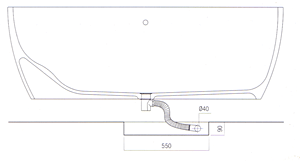 Agape Deep Badewannen