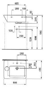 Alessi dOt Waschbecken