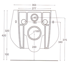 Ceramica Esedra Basic Toilette