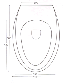 Ceramica Esedra Basic Toilette