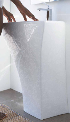 Ceramica Esedra Walldom Waschbecken