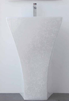 Ceramica Esedra Walldom Waschbecken