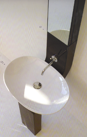 Art Ceram Fontana Waschbecken