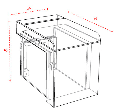 Art Ceram Fontana Stand WC