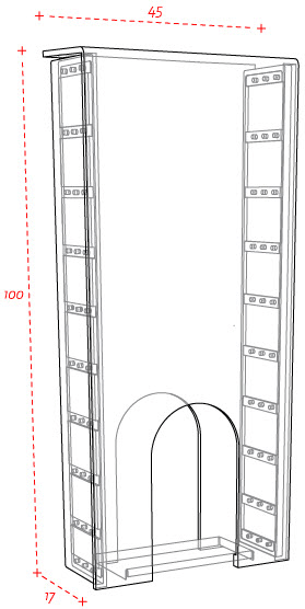 Art Ceram Fontana Stand WC
