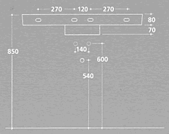 Galassia Orbis Waschbecken