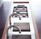 Waschbecken, Küchenarmaturen