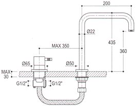 Armaturen, Waschbecken, Armaturen, Badezimmer, Aufsatzwaschbecken, Accessoires, Badewannen