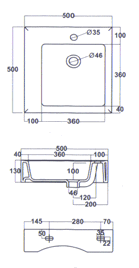 Althea Ceramica Hera Waschbecken