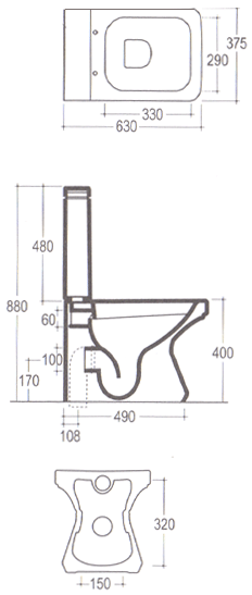 Vitruvit Kuna Toilette