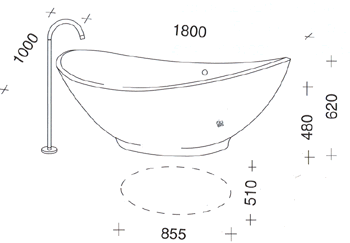 Rapsel Lavasca MINI Badewannen