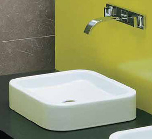 Art Ceram Lens Waschbecken