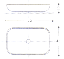 Antonio Lupi Mimo Waschbecken