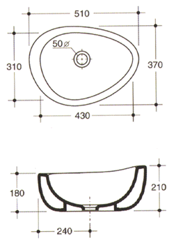Master Ceramiche Astratto Waschbecken