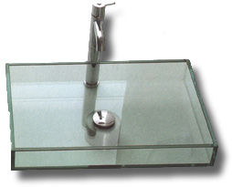 Agape Minuetto Glas Waschbecken