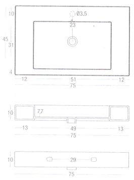 NIC Design Cult Waschbecken
