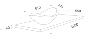 Rapsel Nido Waschbecken