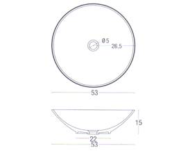 NIC Design Onde Waschbecken