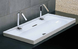 Art Ceram Piano Waschbecken