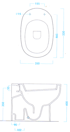 Pozzi Ginori Quinta Toilette