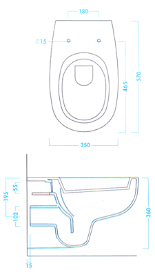 Pozzi Ginori Quinta Toilette