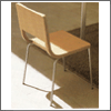 Calligaris Seite, die Stühle speist