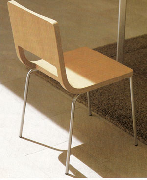 Waschbecken, Design speisende Stühle