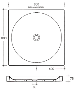 Simas Flow Duschwanne