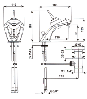 Visentin Free Armaturen