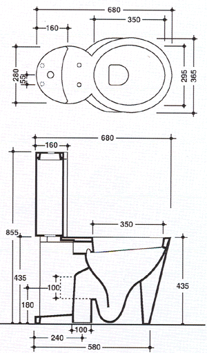 Vitruvit Wind Toilette