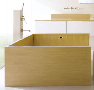 Agape Woodline Hölz Badewannen