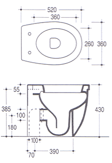 Vitruvit Young Toilette